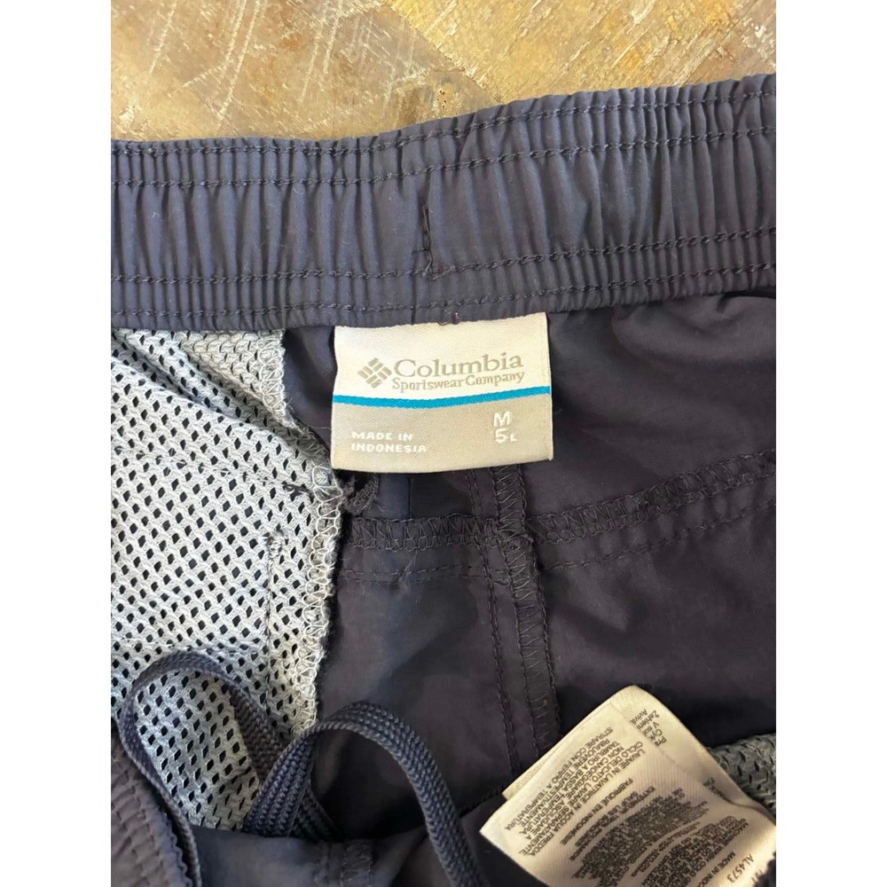 Columbia Womens Navy Blue Nylon Hiking Water Shorts AL4573 Medium 5L - Picture 2 of 6